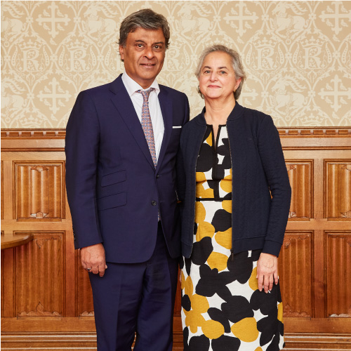 Dr R. Sri Ram and Mrs Rajni Sri Ram